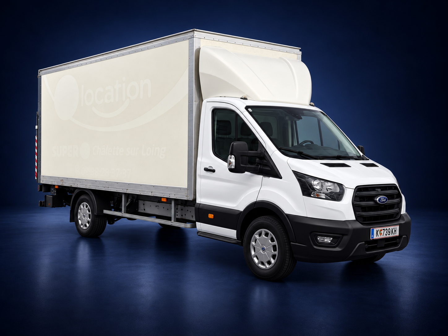 Ford Koffer Ladebordwand Transit